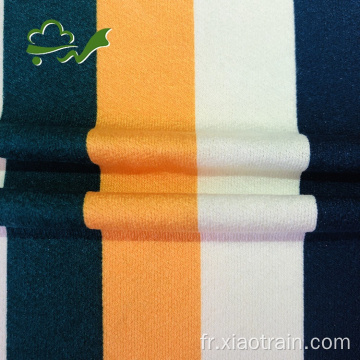 Tissu en tricot de crêpe de rayonne d&#39;étirement imprimé personnalisé